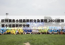 欧预赛各小组最新积分及赛程,2021欧预赛小组最新积分榜