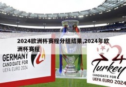 2024欧洲杯赛程分组结果,2024年欧洲杯赛程