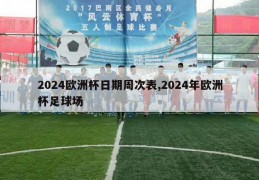 2024欧洲杯日期周次表,2024年欧洲杯足球场